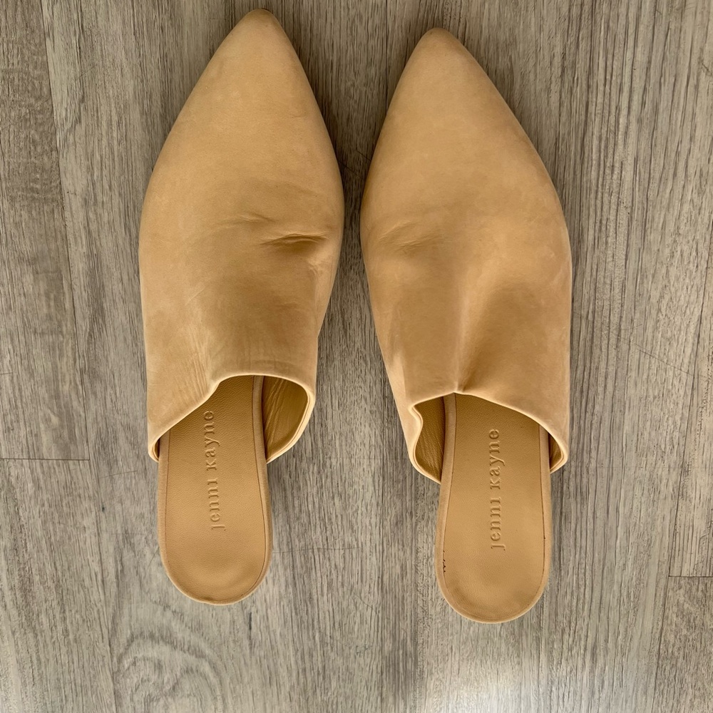 Jenni Kayne Beige Mules